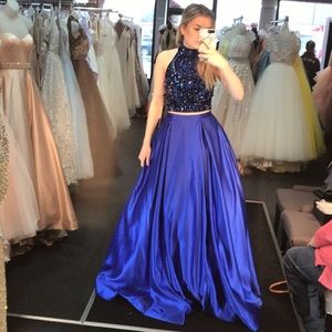 Sherri Hill Two Piece Prom Dress